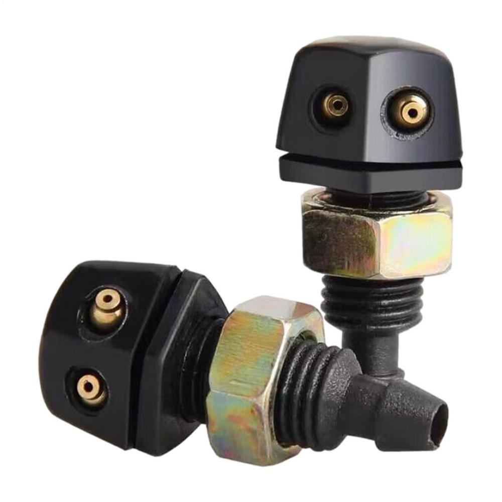 2Pcs/Set Car Universal Front Windshield Washer Wiper Nozzle Sprayer Water Spout Outlet Car Nozzle For Honda BuickChevroletFord