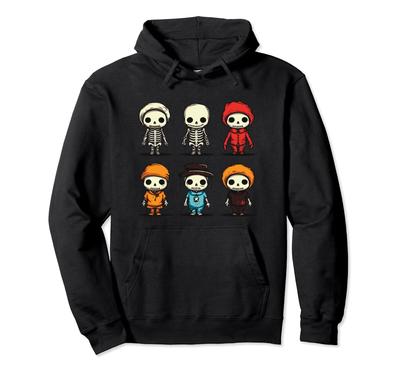 Cute Skeleton "Fashion Undead" Hoodie