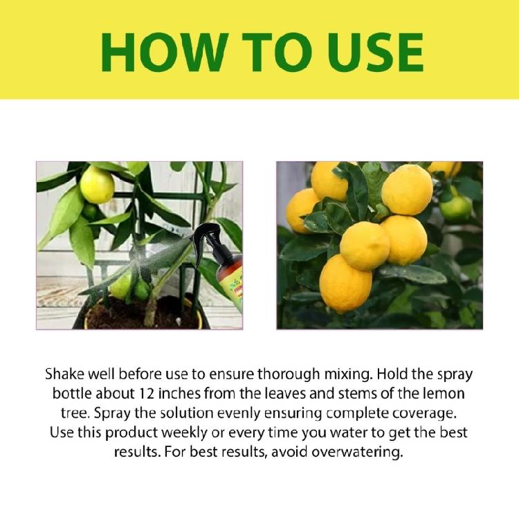 Professional Lemon Tree Spray Fertilizers Concentrate for Plant and Flowers