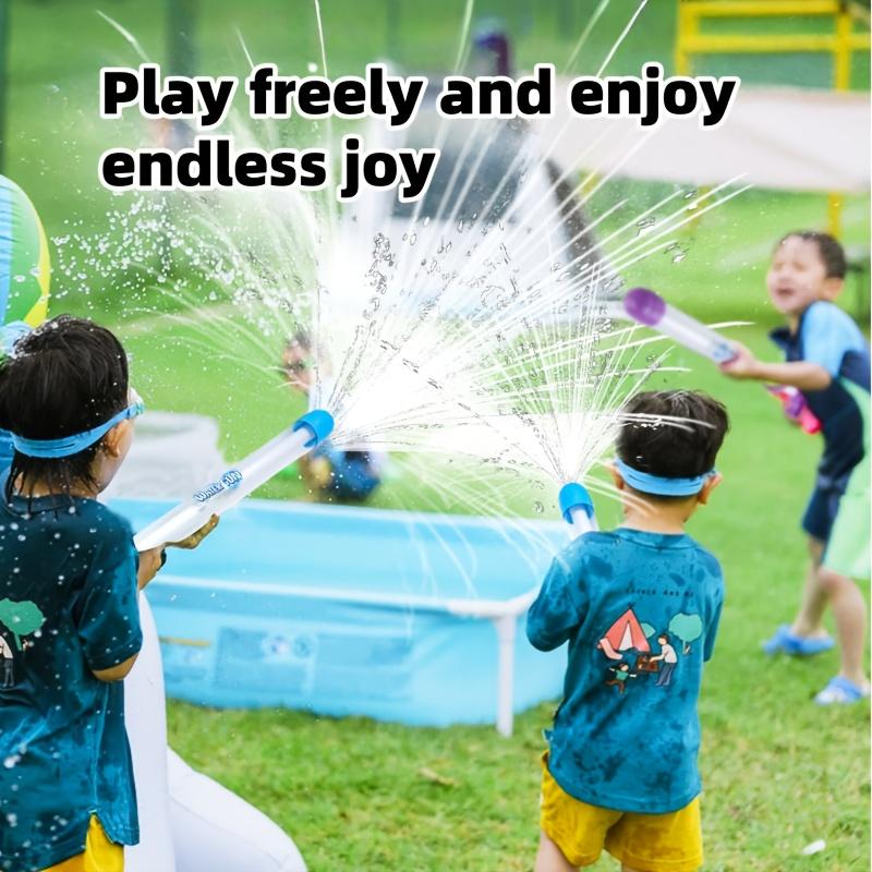 Firework Water Blaster for Kids Pool Beach Summer Toy,Summer Pool Beach Toy, Pull-Pump Porous Spray Water Blaster