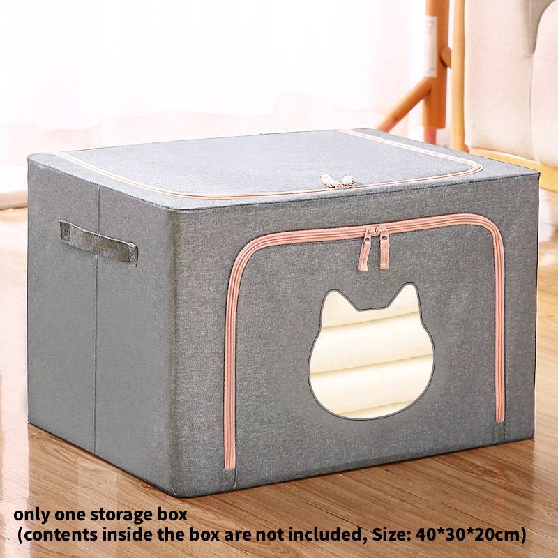 Tierkopf Perspektive Aufbewahrungsbox Mit Stahlrahmen Für die Organisation im Studentenwohnheim