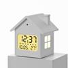 Kids Bedroom Alarm Clock With Night Light And Electronic Lcd Screen For Childrens Decor