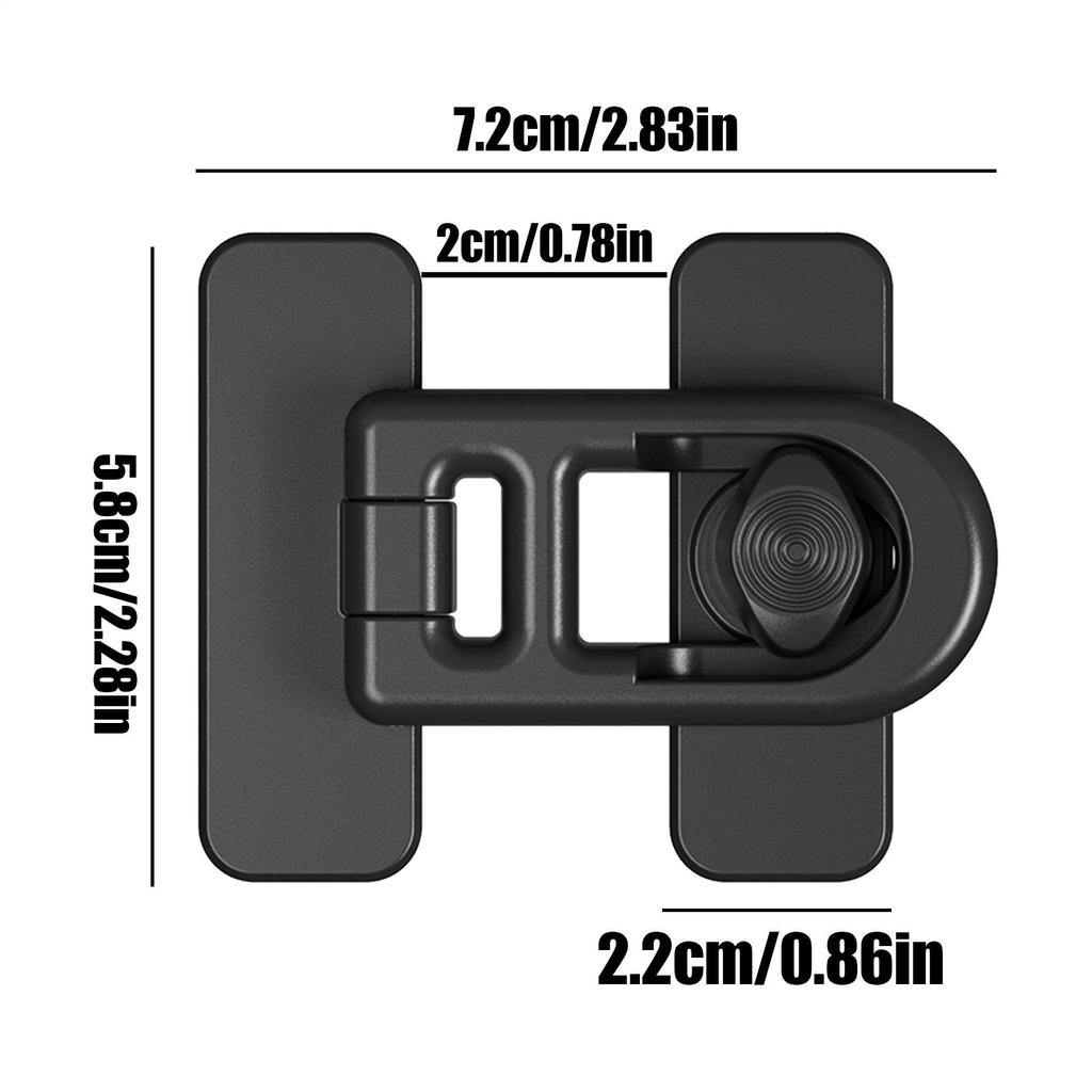 Refrigerator Child Lock Keyless Refrigerator Door Latch Locks Fridge Locks for Kids Safety Freezer Door Latches Home Drawer Lock
