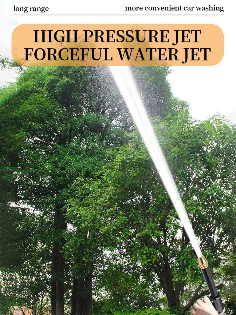 High Pressure Car Wash Water Gun, Household Car Brush, Tap Water Gun, Nozzle for Washing Car Tools, Garden Irrigation and Cleaning Equipment