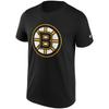 NHL T-Shirt Boston Bruins T-Shirt Primary Logo Graphic Black Unisex T-Shirt