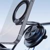 Magnetic Phone Holder 360° Universal Rotation Adjustable Car Mount Strong Vacuum Suction Foldable Ultra-Thin Phone Stand for Windshield Table Top