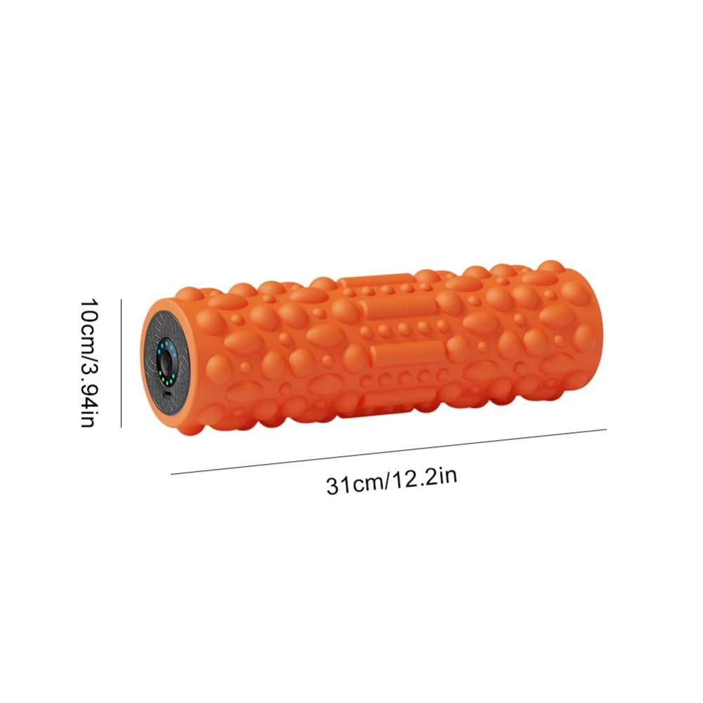 5 Modes Vibrating Foam Roller Adjustable Exercise Muscle Massager Bodybuilding