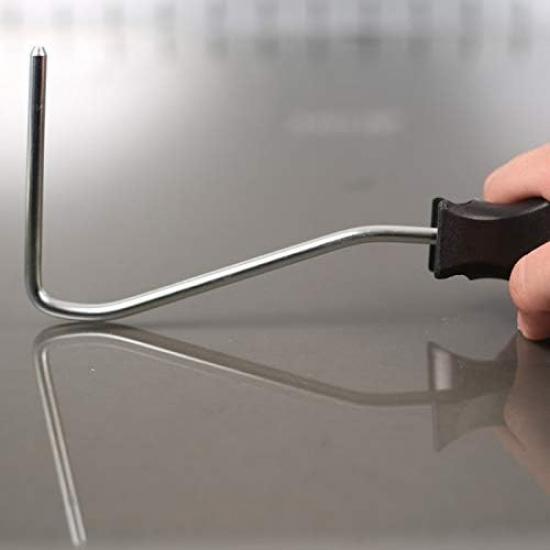 Foam Paint Roller, Roller Frame with 4-Inch Mini Paint Roller Cover Refills with Foam-Covered Ends, High-Density Foam Paint Tray Set for Room Home