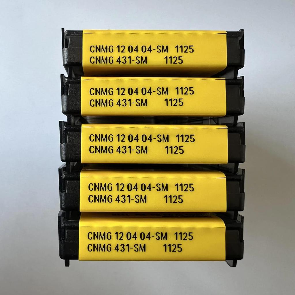 Original Sandvik / CNMG120404-SM 1125 /CNC CARBIDE tool blade 10 Pcs