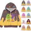 Kinder Langarm Locker Bedruckte Reißverschlussjacke