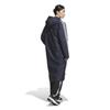 Adidas Long Boa Legend Ink Size M Men's 3-Stripes Coat, KWX71, (JG8513),