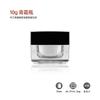 10Pcs Square Acrylic Cream Jars, Transparent Face Moisturizer Containers, High-End Empty Cosmetic Pots for Travel DIY