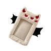 Cute Little Devil Plush Card Holder for Students Campus Photo ID Bus Card Display Pendant Pocket Card Protector Accessories