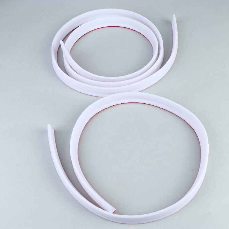 1 Stück 1/2M Badezimmer Duschwasserstopper Damm Barriere Dichtungsstreifen PVC Selbstklebend Praktisches Zubehör