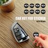 14mm Car Key Emblem Auto Control Keychain Sticker Accessories For Lada Vesta Granta Vesta Niva 4X4 Largus Vaz Samara 2110