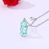 Kids Pendant Necklace Set Alloy Heart Charm Magnetic Pink Blue Purple Trio Sweet Style Childrens Jewelry