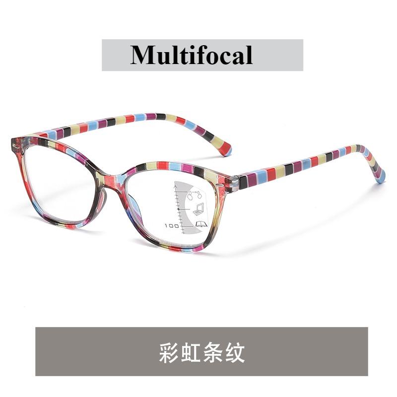 Multifocal Reading Glasses +1.0 +1.5 +2.0 +2.5 +3.0 +3.5 +4.0 Dual Purpose Presbyopia Glasses for Both Near and Far Use
