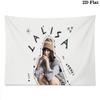 LISA Wall tapestry, aesthetic printed fabric blanket, suitable for bedroom, living room, and home decor.