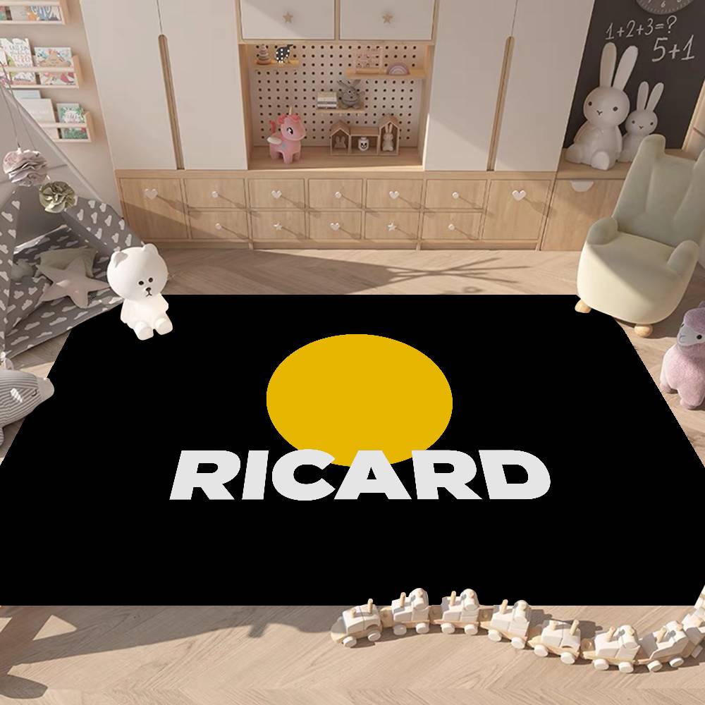 R-RicardS LOGO Floor Mat Nordic Style Home Doormat Bathroom-Toilet Mats Bedroom Hotel Decor Mat