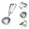 Household Stainless Steel Ice Cream Spoon Scoop Cream Dipper Kitchen Accessories (Small)