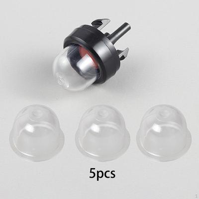 0.87inch Primer Bulbs Set for Fuel Blowers 0.75inch Tall Clear Lightweight Repair Parts