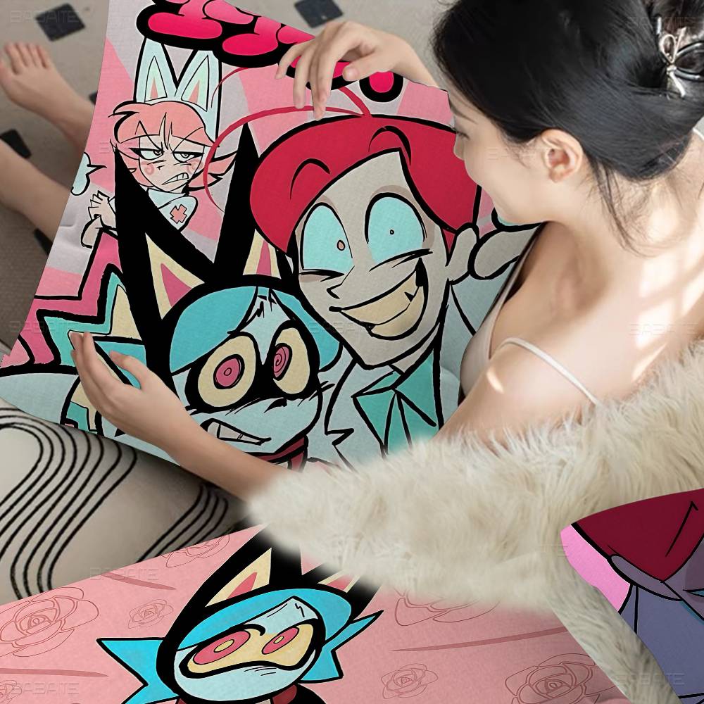 Popular Animation P-Psychocuties Personalized Pillow Dust Cover Bedroom Kids Party Decoration Pillowcase Birthday Children Gift