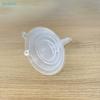 Set di 4 imbuti in plastica trasparente | Dimensioni assortite per cucina, laboratorio e bricolage