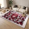 Personalized Crystal Velvet Carpet Aberdeen FC Pattern Non Slip Floor Rug