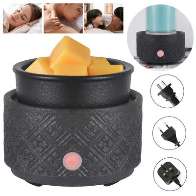 Wax Melt Warmer Fragrance Wax Burner 3-in-1 Ceramic Candle Warmer Burner Electric Fragrance Wax Warmer for Home Office