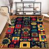 Colorful Bohemian Abstract Geometric Pattern Carpet for Home Decor Suitable for Use As an Anti-slip for Living Room Bedroom Sofas