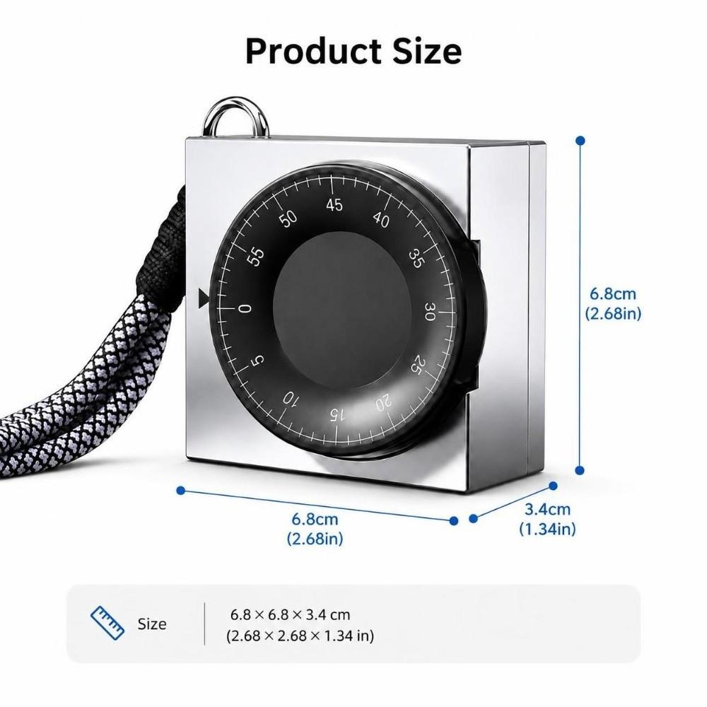 Loud Alarm Kitchen Timer 60 Minutes Mechanical Timer Durable Countdown Timer for Homework