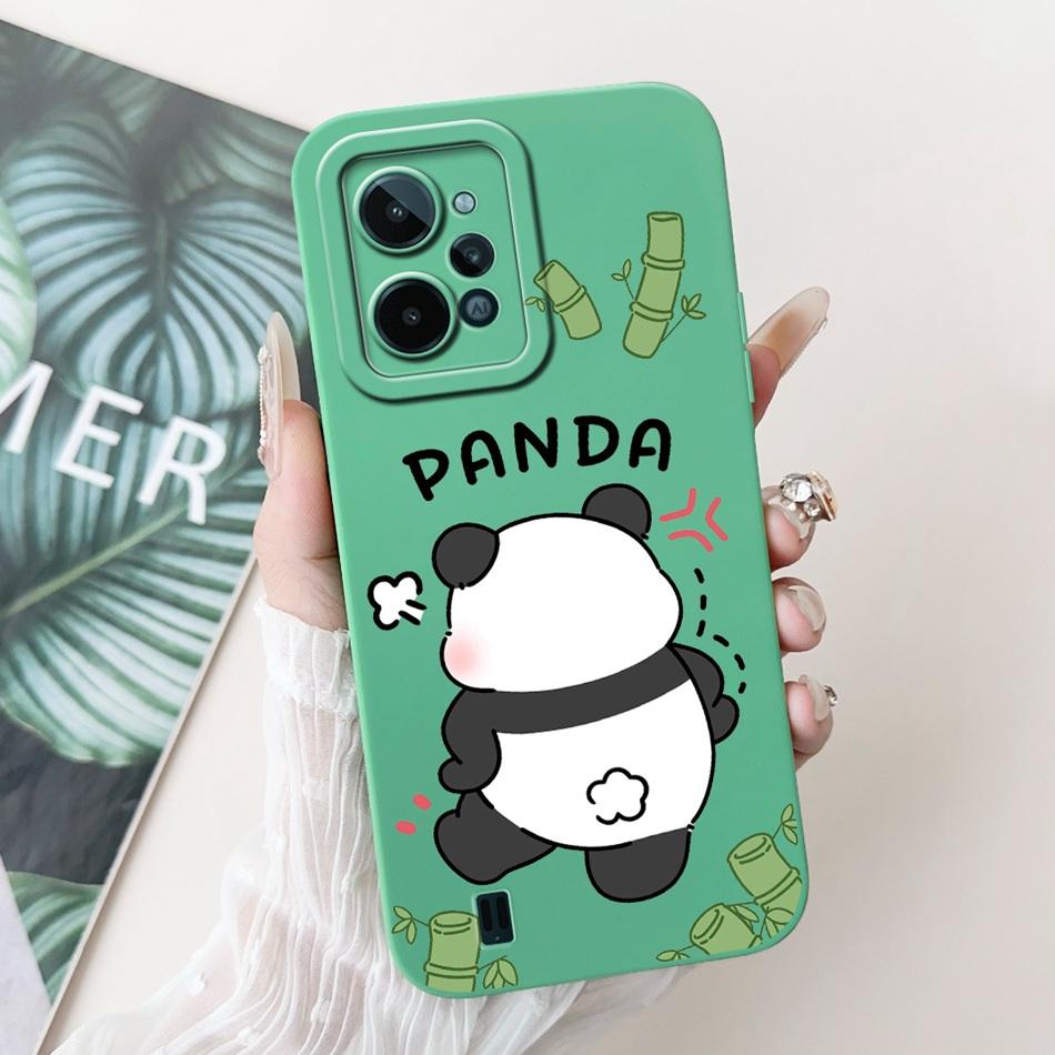 For Realme C31 Case RealmeC31 C 31 4G RMX3501 2022 Cute Cartoon Camera Protective Shockproof Soft Silicon Phone Cases