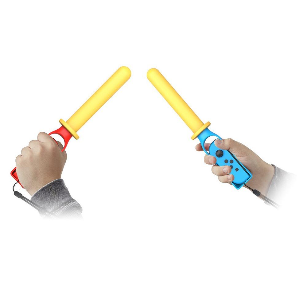2Pcs Baseball Bat for Nintendo Switch Joy-Con Controller, Baseball Game Controller Accessories Compatible with Nintendo Switch OLED/ Nintendo Switch