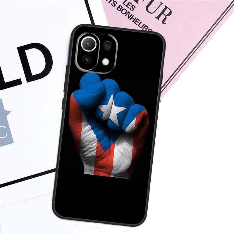 Puerto Rico Flag Case For Xiaomi 15T Pro 14T 13T 17 Pro Max 14 15 Ultra POCO X7 X5 X6 F5 F6 F7 F8 Pro Cover