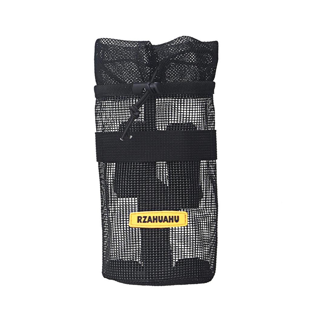 Bike Cup Holder Bicycle Handlebar Mesh Water Bottle Holder Cycling Speaker Tool Storage Bag Pouch