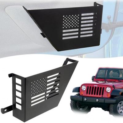 Wrangler JK Front Door Metal Storage Organizer for 2/4 Door Car Interior Modification