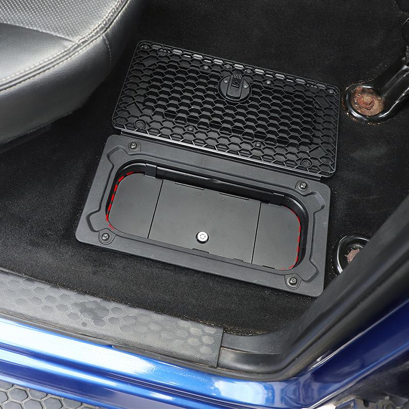 Rear Seat Storage Compartment Safety Box With Key Lock For Dodge RAM 2009-2018 Interior Stowing Tidying Accessories