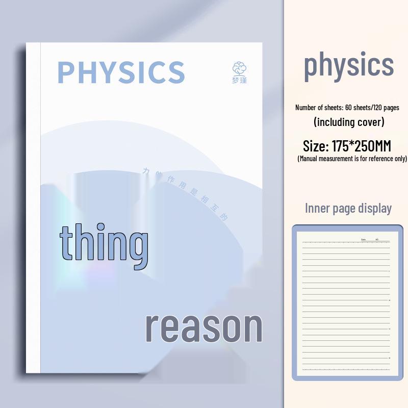 B5 Mehrfächerhefte: Komplettset für Politik, Geschichte, Englisch und Chemie - Perfekt für Schüler der Mittelstufe, Oberstufe und Studenten