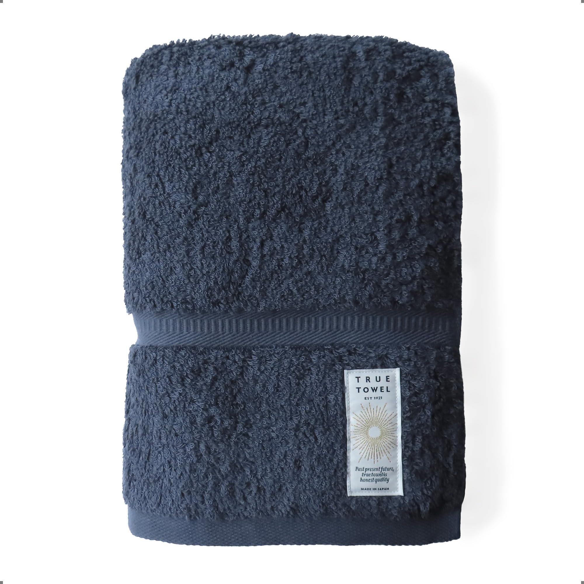 

TRUE TOWEL классическое полотенце для ванной HOTEL Petit Luxury Imabari Towel (военно-морской флот) тёмно-синий