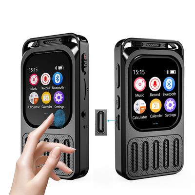MP3 Přehrávač Hudby Dotykový Displej Čtení E-knih Prohlížení Fotek Videí 1200mAh Velká Kapacita Baterie HiFi Hlasový Záznam