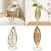 Iron Art Hydroponic Flower Vase Stable Desktop Vase High-value Nordic Vase Ornaments  Living Room