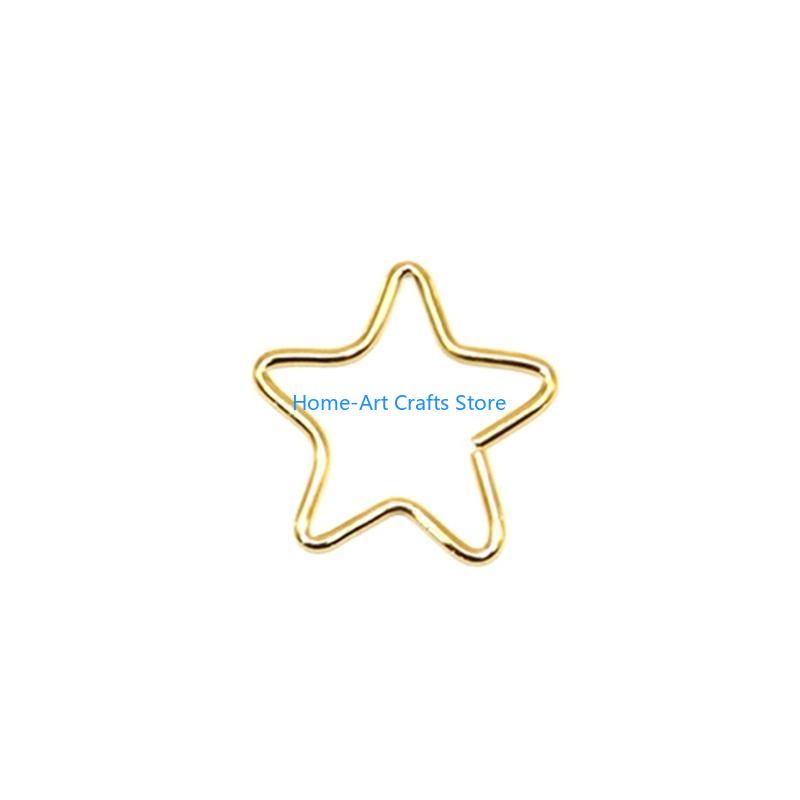 Y3NA Handgemachter Traumfänger Metallring Makramee Stern Reifen Traumfänger Rahmen Kreis