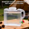 5L Portable Water Jug Lightweight Camping Water Dispenser with Faucet with Handle for Camping Vehicle Car