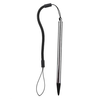 Screen Touch Painting Pen Resistive Stylus with Spring Rope For POS PDA Navigator (Silver)