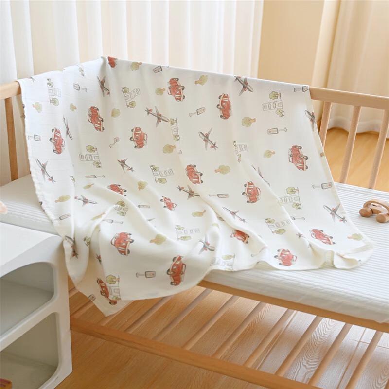 

GPPNKC Baby Bamboo Fiber Blanket - Airplane