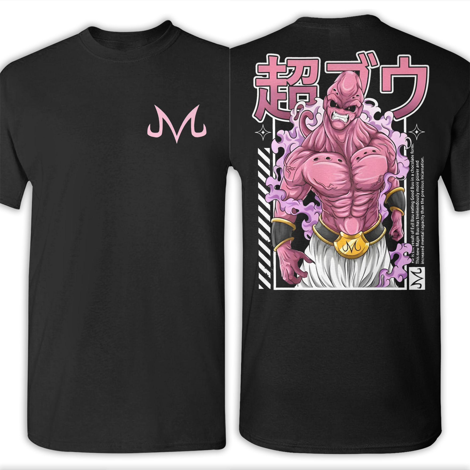 

Summer Printed Dragon Ball Majin Buu and Patrick in Gym TShirt Mens and Womens Crew Neck Short Sleeve Top Cotton Y2k 2026 4XL