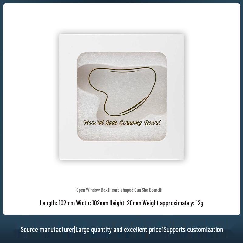 Natural Jade Roller & Gua Sha Set: Large Ball, Whitening Roller, Double-Headed Needle Massager - 3 Pieces