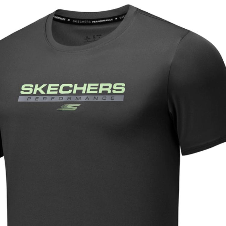 Skechers Sport-Utility Comfortable Skin-Friendly Casual Short Sleeve T-Shirt Men tops P225M160-0018
