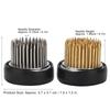 2PCS Stainless Steel Flower Arrangement Needle Compact Floral Pin Frog Ikebana Arranger Tool