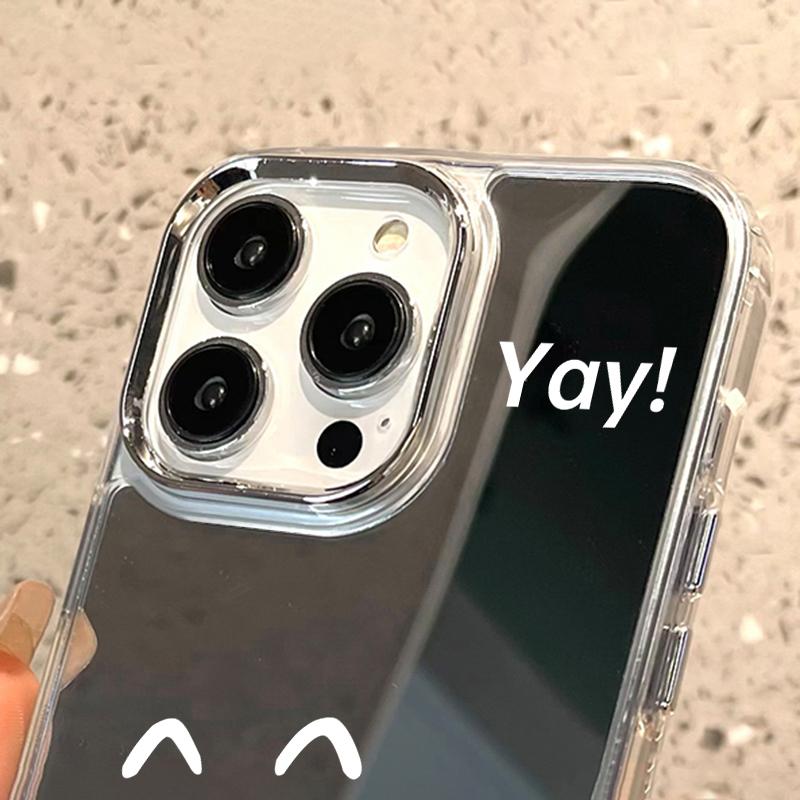 Mobile Phone Cases for iPhone 11 13 XR 15 Pro Max 12 14 Pro Max Case iPhone 16 XS Max Mirror Protective Case Mirror Exquisite Cartoon Waterproof